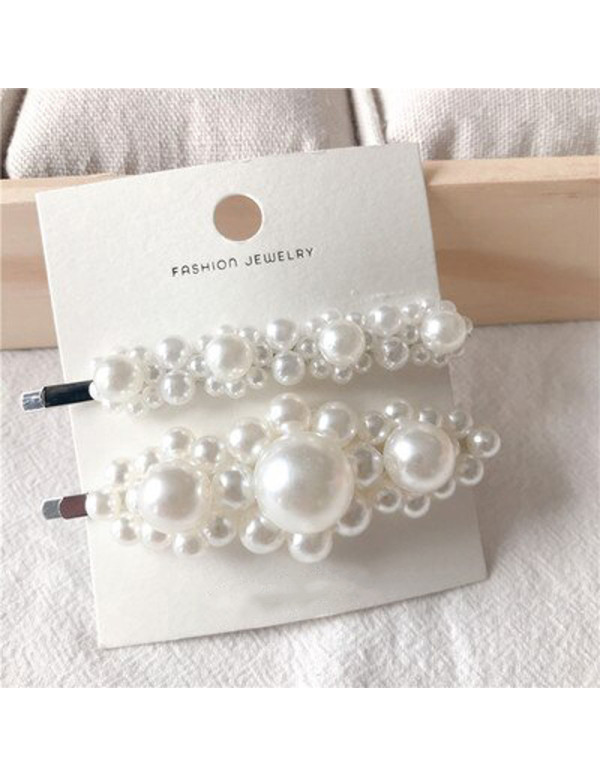 Jewels Galaxy Adorable Pearl Hairclip Jewellery Fo...