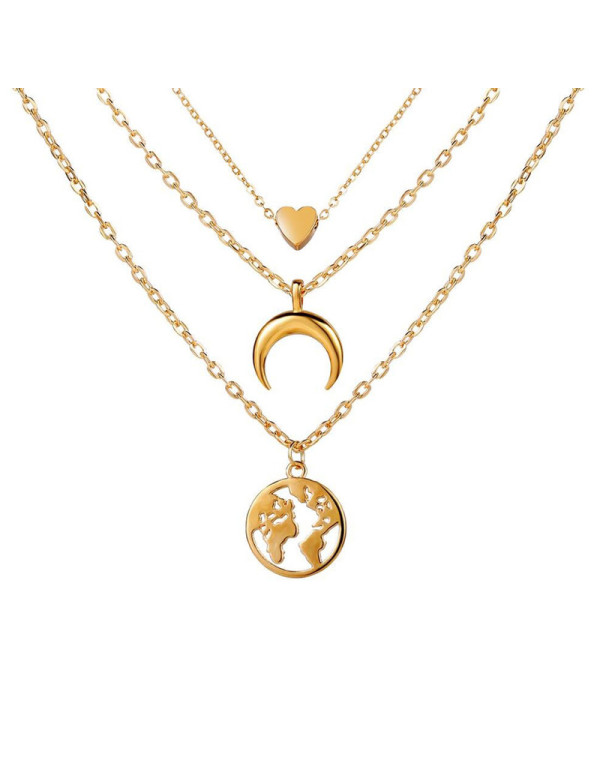 Jewels Galaxy Gold Plated Trending Globe Inspired ...