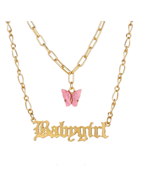 Jewels Galaxy Swanky Butterfly Babygirl Gold Plate...