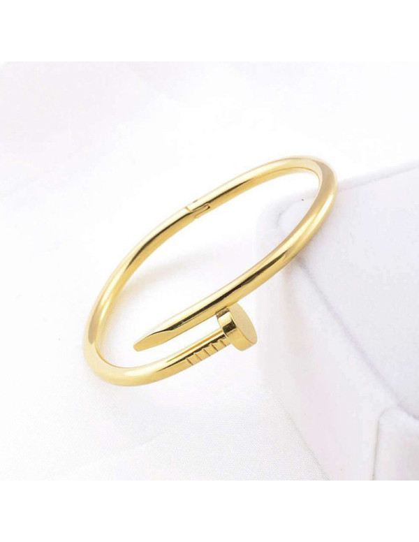 Jewels Galaxy Gold Plated Stainless Steel Anti Tar...