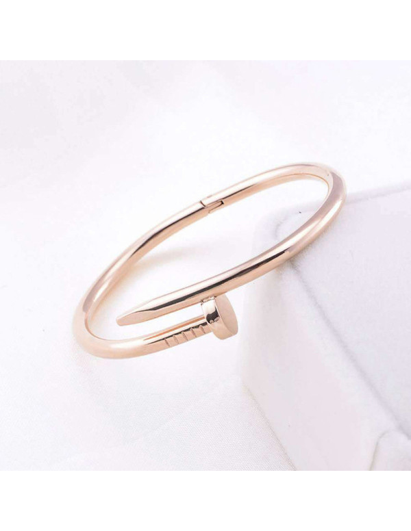 Jewels Galaxy Rose Gold Plated Stainless Steel Ant...